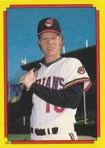 1988 Topps Stickers #204 Pat Tabler Front