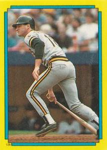 1988 Topps Stickers #126 Andy Van Slyke Front