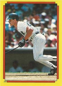 1988 Topps Stickers #299 Don Mattingly Front