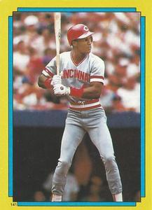 1988 Topps Stickers #141 Eric Davis Front