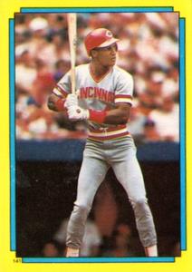 1988 Topps Stickers #141 Eric Davis Front