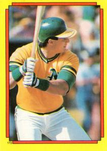 1988 Topps Stickers #173 Jose Canseco Front