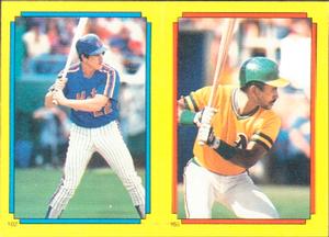 1988 Topps Stickers #102 / 165 Kevin McReynolds / Tony Phillips Front