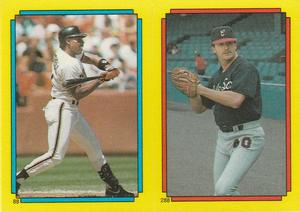 1988 Topps Stickers #88 / 288 Kevin Mitchell / Jim Winn Front