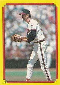 1988 Topps Stickers #174 Mike Witt Front