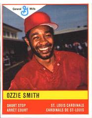 1985 General Mills Stickers #NNO Ozzie Smith Front