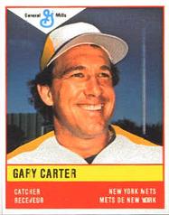 1985 General Mills Stickers #NNO Gary Carter Front