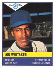 1985 General Mills Stickers #NNO Lou Whitaker Front