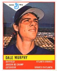 1985 General Mills Stickers #NNO Dale Murphy Front
