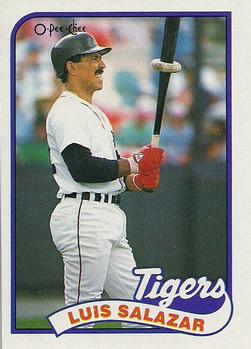 1989 O-Pee-Chee #122 Luis Salazar Front
