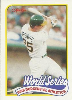 1989 O-Pee-Chee #174 1988 World Series Game 3 Front