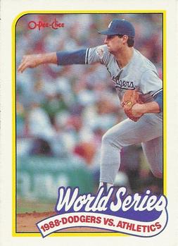 1989 O-Pee-Chee #177 1988 World Series Game 4 Front