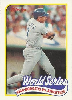 1989 O-Pee-Chee #254 1988 World Series Game 5 Front