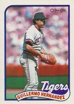 1989 O-Pee-Chee #43 Guillermo Hernandez Front