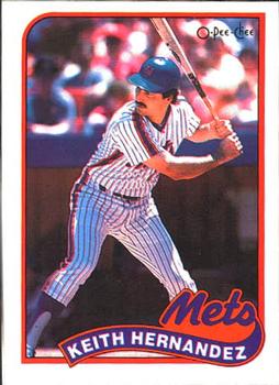 1989 O-Pee-Chee #63 Keith Hernandez Front