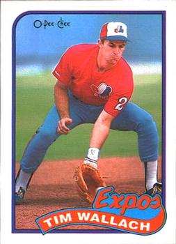 1989 O-Pee-Chee #78 Tim Wallach Front