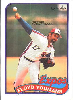 1989 O-Pee-Chee #91 Floyd Youmans Front