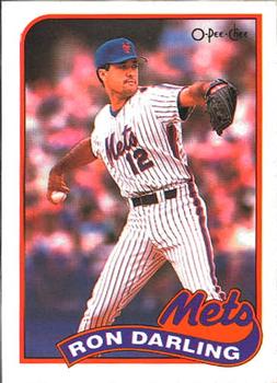 1989 O-Pee-Chee #105 Ron Darling Front