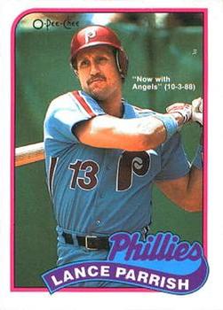 1989 O-Pee-Chee #114 Lance Parrish Front
