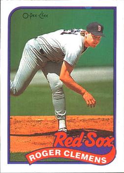 1989 O-Pee-Chee #121 Roger Clemens Front