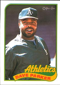 1989 O-Pee-Chee #199 Dave Parker Front