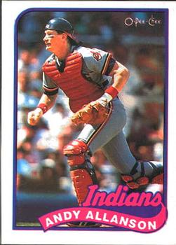 1989 O-Pee-Chee #283 Andy Allanson Front