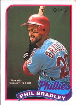 1989 O-Pee-Chee #308 Phil Bradley Front