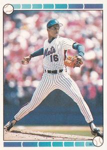 1989 O-Pee-Chee Stickers #99 Doc Gooden Front