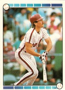 1989 O-Pee-Chee Stickers #120 Mike Schmidt Front