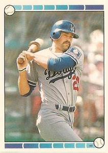 1989 O-Pee-Chee Stickers #66 Kirk Gibson Front