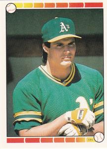 1989 O-Pee-Chee Stickers #171 Jose Canseco Front