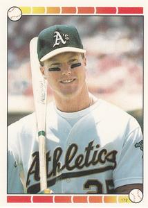 1989 O-Pee-Chee Stickers #172 Mark McGwire Front