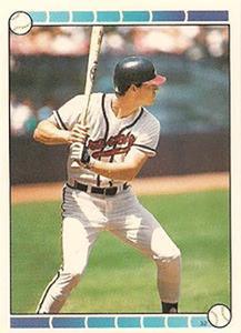 1989 O-Pee-Chee Stickers #32 Dale Murphy Front
