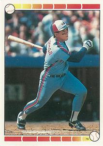 1989 O-Pee-Chee Stickers #76 Andres Galarraga Front