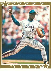 1989 O-Pee-Chee Stickers #162 Dwight Gooden Front