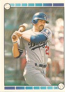 1989 O-Pee-Chee Stickers #66 Kirk Gibson Front