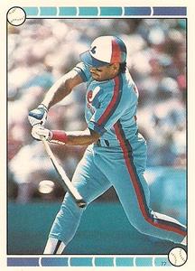 1989 O-Pee-Chee Stickers #77 Rock Raines Front