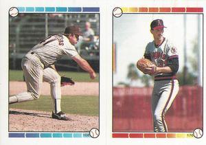 1989 O-Pee-Chee Stickers #108 / 176 Lance McCullers / Mike Witt Front