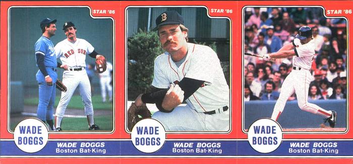 1986 Star Wade Boggs #NNO Wade Boggs Front