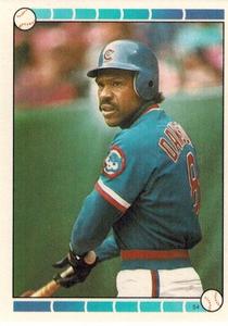 1989 Topps Stickers #54 Andre Dawson Front