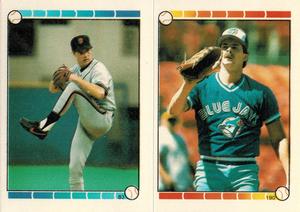 1989 Topps Stickers #83 / 190 Mike Krukow / Mike Flanagan Front