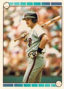 1989 Topps Stickers #87 Robby Thompson Front