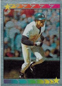 1989 Topps Stickers #145 Rickey Henderson Front