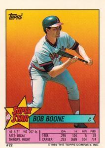 1989 Topps Stickers #151 Mark McGwire Back