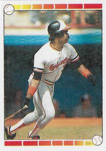 1989 Topps Stickers #238 Eddie Murray Front