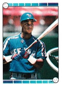 1989 Topps Stickers #98 Darryl Strawberry Front