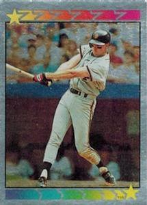 1989 Topps Stickers #159 Will Clark Front