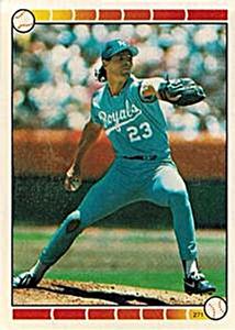 1989 Topps Stickers #271 Mark Gubicza Front