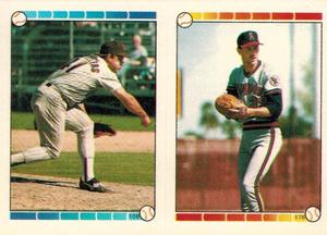1989 Topps Stickers #108 / 176 Lance McCullers / Mike Witt Front
