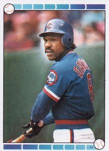 1989 Topps Stickers #54 Andre Dawson Front